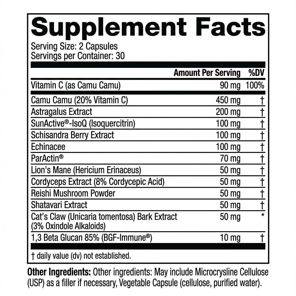 Tenorax™ Strong: Apoyo inmunológico