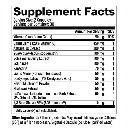 Tenorax™ Strong: Apoyo inmunológico